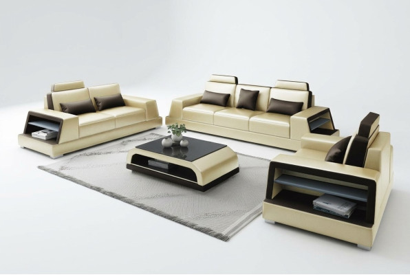 Design Couch Sofa Ustawić 3+2 miejsce do siedzenia Siedziba Podkładka Sofy Kanapy Obcios Nowość