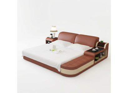 Salon tapicerowany skórzana sofa kanapa Siedziba Podkładka Obcios 3+2+2 sofa