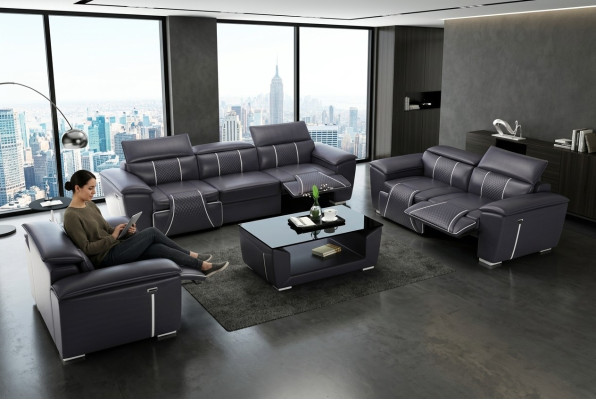 Żywy krajobraz Narożnikowa kanapa z USB U Shape Sofa Couch Podkładka Siedziba Ustawić XXL Nowość