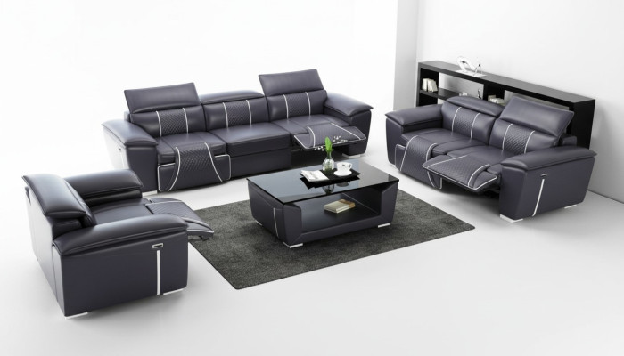 Żywy krajobraz Narożnikowa kanapa z USB U Shape Sofa Couch Podkładka Siedziba Ustawić XXL Nowość