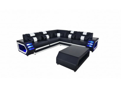 Kompletny zestaw Ustawić narożnik Narożnikowa kanapa Podkładka Zestaw narożny + Tabela + USB