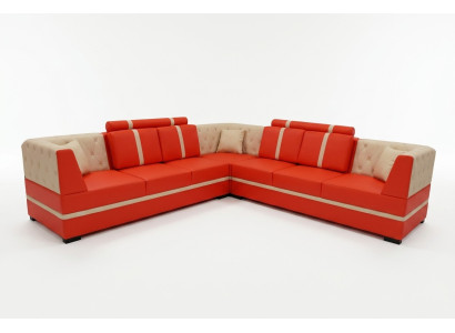Narożnik Sofa z USB Podkładka Narożnik Living Pokój Projektant Krajobrazu Kanapy Włókiennicze Nowość
