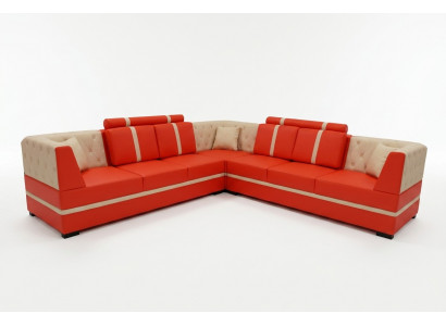 Narożnik Sofa z USB Podkładka Narożnik Living Pokój Projektant Krajobrazu Kanapy Włókiennicze Nowość