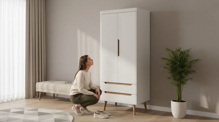 Półki wielofunkcyjne 80cm Szafa Półka Szafa magazynowa