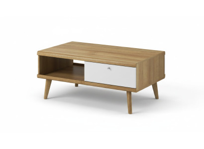 Nowoczesny stolik kawowy Tabela design stoły Drewniany kredens do salonu