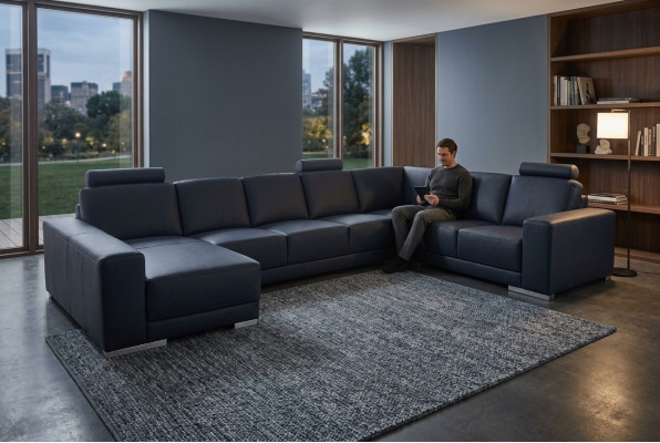 Narożnik Sofa Podkładka Narożnik Sofy Living Pokój Projektant Krajobrazu Kanapy Włókiennicze + USB