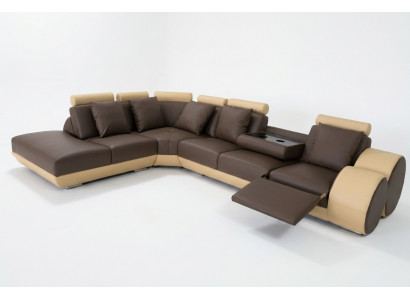 Design Skóra Podkładka Siedziba Skóra Podkładka Krajobraz Pokój Living Sofa Narożnik z USB
