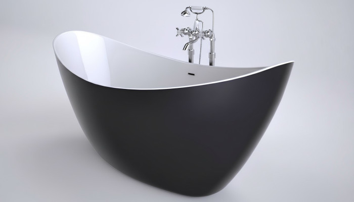Design Wanna Wanna Owalna Wolnostojący Nowoczesna Łazienka