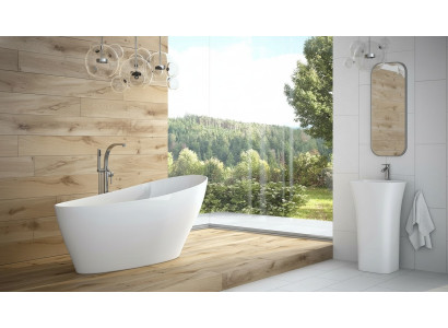 Design Wanna Wanna Owalna Wolnostojący Nowoczesne Wanny
