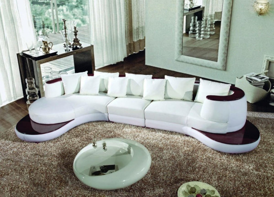 Sofa okrągła z USB Sofa Sofa Okrągły Podkładka Couchen Ustawić Narożnikowa kanapa Siedziba Okrągły Nowość