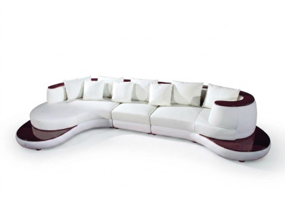 Sofa okrągła z USB Sofa Sofa Okrągły Podkładka Couchen Ustawić Narożnikowa kanapa Siedziba Okrągły Nowość