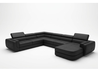 Designerska sofa Siedziba Podkładka Narożnik Skórzana sofa Żywy krajobraz Sofa z USB Podkładka Nowość