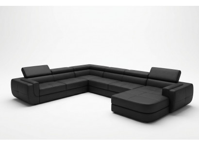 Designerska sofa Siedziba Podkładka Narożnik Skórzana sofa Żywy krajobraz Sofa z USB Podkładka Nowość