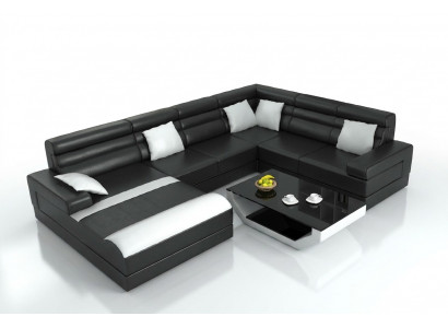 Narożnik kanapa z USB Żywy krajobraz XXL Big Couch Podkładka Ustawić Narożnik Couches UForm