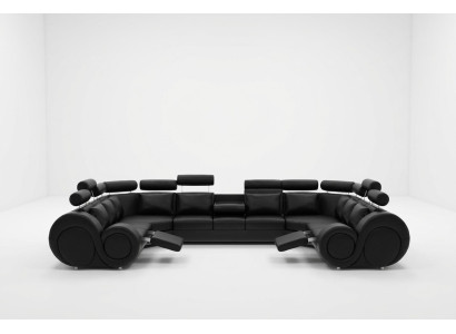 Projektant Żywy krajobraz narożnik + sofa USB Podkładka skórzana sofa sofy Nowy Ustawić