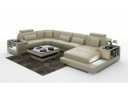 Żywy krajobraz Podkładka Narożnik Narożnik Sofa z USB Ustawić Landscape Skóra Wetzlar