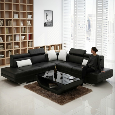 Żywy krajobraz Podkładka Narożnik Narożnik Sofa z USB Ustawić Landscape Skóra AlfredB