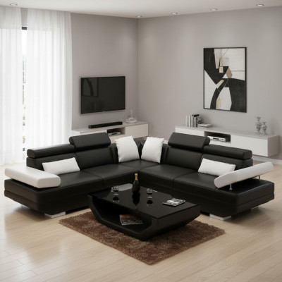 Żywy krajobraz Podkładka Narożnik Narożnik Sofa z USB Ustawić Landscape Skóra AlfredB