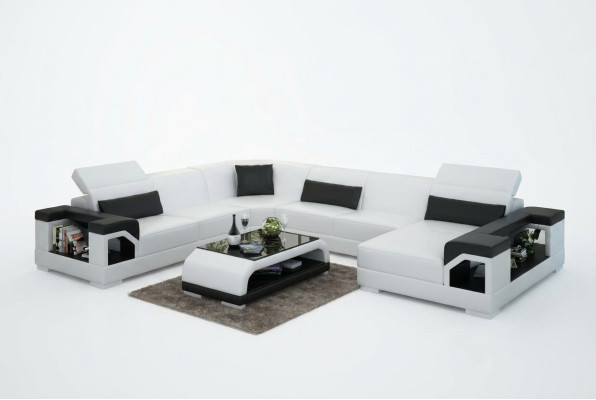 Żywy krajobraz Podkładka Narożnik Narożnik Sofa z USB Ustawić Landscape Skóra