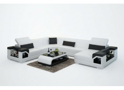 Żywy krajobraz Podkładka Narożnik Narożnik Sofa z USB Ustawić Landscape Skóra