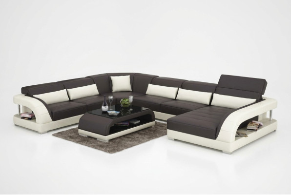 Żywy krajobraz Podkładka Narożnik Narożnik Sofa + USB Ustaw Landscape Skóra Siedziba
