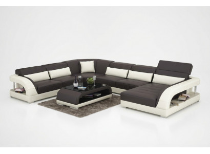 Żywy krajobraz Podkładka Narożnik Narożnik Sofa + USB Ustaw Landscape Skóra Siedziba