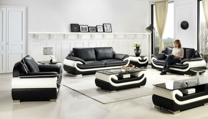 Zestaw sofowy Podkładka Sofa + Zestaw USB 3+2+1 Skóra Kanapy Sofy Ustawić Siedziba T777