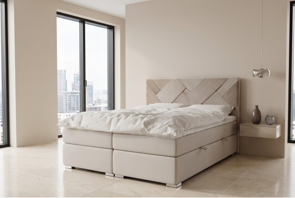Skrzynia łóżko Hotel Double Luxury bed Podkładka Podstawa łóżka Funkcja 140x200cm
