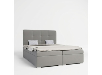 Chesterfield Boxspring łóżko Hotel kompletne podwójne zestaw materaca topper nowe.