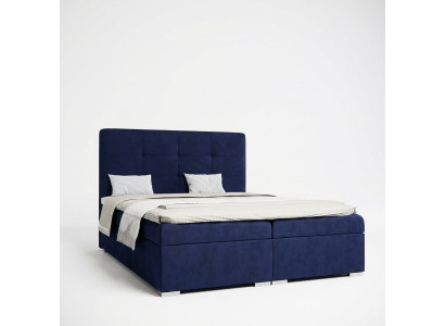 Blue box spring Łóżko Hotel Double Luxury bed Podkładka Podstawa łóżka Funkcja Nowość