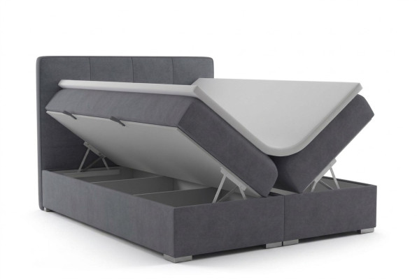 Box spring Łóżko Hotelowe podwójne Aksamit Włókienniczy luksusowe łóżko Podkładka Podstawa funkcji łóżka