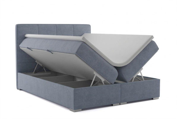 Boxspring Łóżko Hotel Double Włókienniczy Łóżko luksusowe Podkładka Podstawa łóżka Funkcja Nowość