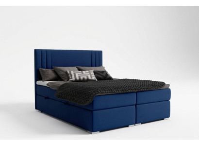Nowoczesne łóżko Box Spring Hotel Double Luxury Łóżko Podkładka Box Funkcja Materiał