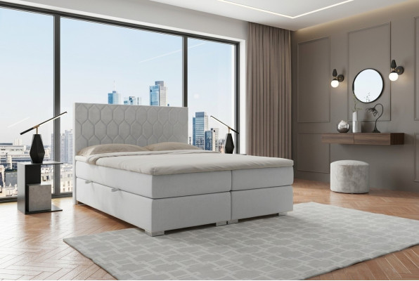 Skrzynia łóżko Hotel Design Aksamit Łóżko luksusowe Podkładka Podstawa łóżka Funkcja podwójna