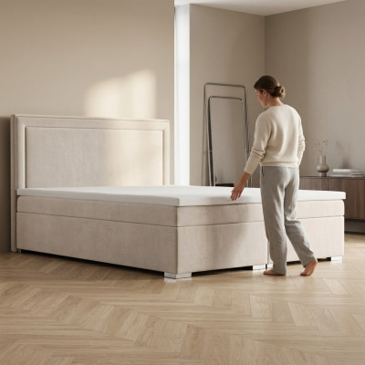 Skrzynia łóżko Hotel Double Luxury bed Podkładka Podstawa łóżka Funkcja 180x200cm