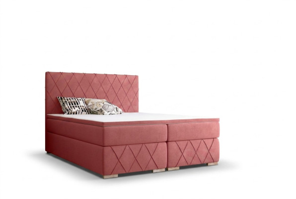 Kompletny zestaw materac & Topper box na sprężynę Łóżko Różowa Podkładka 180x200cm łóżko Nowość