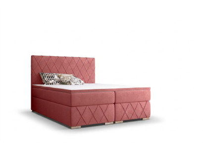 Kompletny zestaw materac & Topper box na sprężynę Łóżko Różowa Podkładka 180x200cm łóżko Nowość