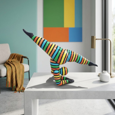 Abstrakcyjna figurka Statua Baletnicy Rzeźby Ogrodowe Dekoracja Nowoczesne Figury 110cm