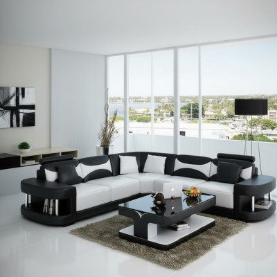 Żywy krajobraz Podkładka Narożnik Narożnik Sofa + USB,Ustaw Landscape Skóra Włókienniczy Nowość