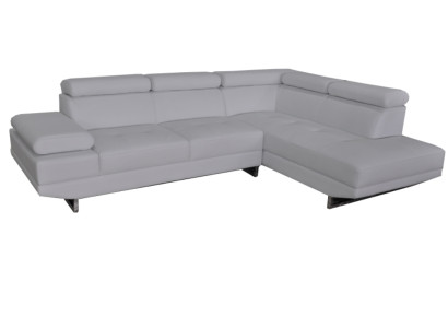 Narożnik Skóra z USB Modern XXL Couch Żywy krajobraz Skórzana Sofa Sofa L-Shape B2003