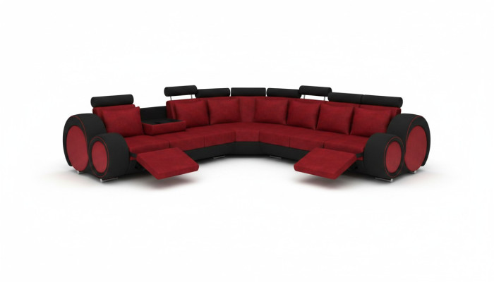 Włókienniczy Sofa USB Designer Sofy Sofy Zestaw narożny Narożnik Podkładka Żywy krajobraz