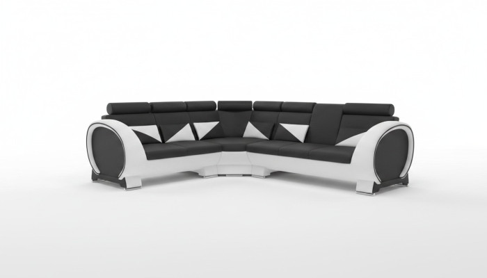 Narożnikowa kanapa PROJEKT NAROŻNIKA *Wybór koloru * SOFA +USB,Skóra SKÓRZANA SOFA KOMPLET SKÓRZANA