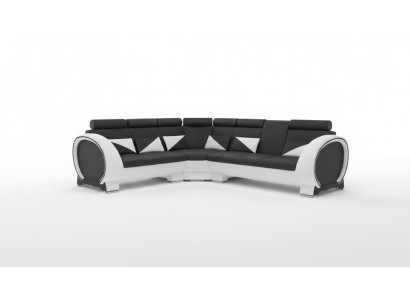 Narożnikowa kanapa PROJEKT NAROŻNIKA *Wybór koloru * SOFA +USB,Skóra SKÓRZANA SOFA KOMPLET SKÓRZANA