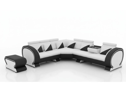 Projektant Narożnikowa kanapa +USB Sofa Podkładka Ustaw Sofy Lounge Sofy Kanapy Żywy krajobraz