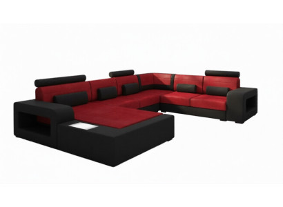 Sofa na USB Materiał Włókienniczy Skóra Sofa do Oświetlenia Żywego krajobrazu Na wymiar