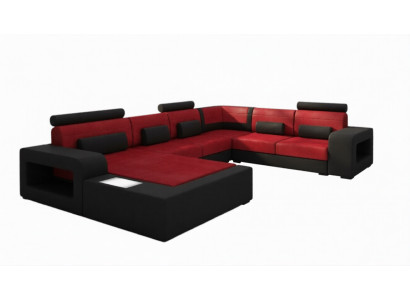 Sofa na USB Materiał Włókienniczy Skóra Sofa do Oświetlenia Żywego krajobrazu Na wymiar
