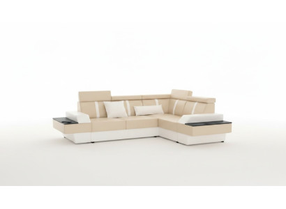 Projektant Żywy krajobrazu Narożnik Nowa Kanapa Sofa Podkładka Sofa Skórzana + USB, Ustawić