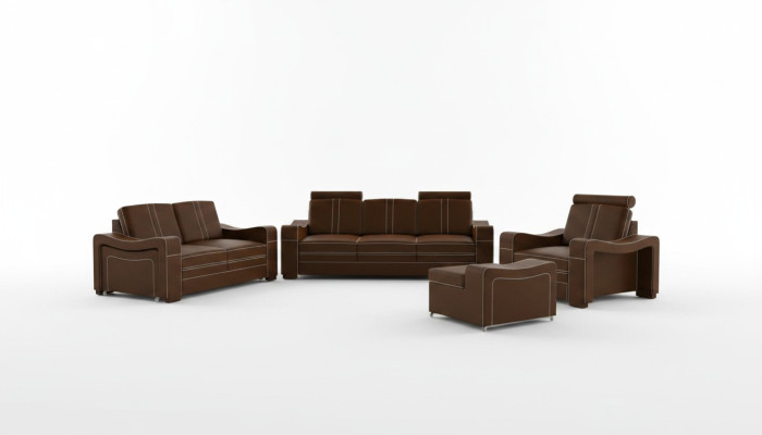 SOFA SKÓRZANA Wykonane na miarę SOFA SOFA 3+2+1 USB COUCH Ustawić ZESTAW TAPICEROWANY Nowość