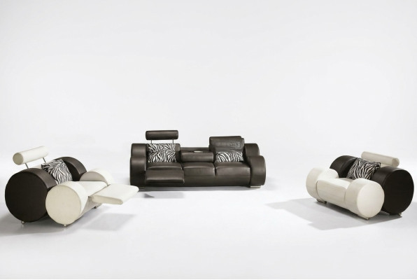 SOFA SKÓRZANA z USB Skóra Ustawiona 3+2+1 miejsce siedzące ZESTAW TAPICEROWANY SOFA PROJEKTANTOWA NOWOŚĆ