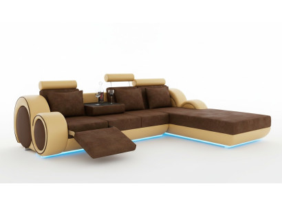 SOFA TEKSTYLNA Ustaw NAROŻNIK USB Wykonane na miarę Żywy krajobrazu ZESTAW KANAPY